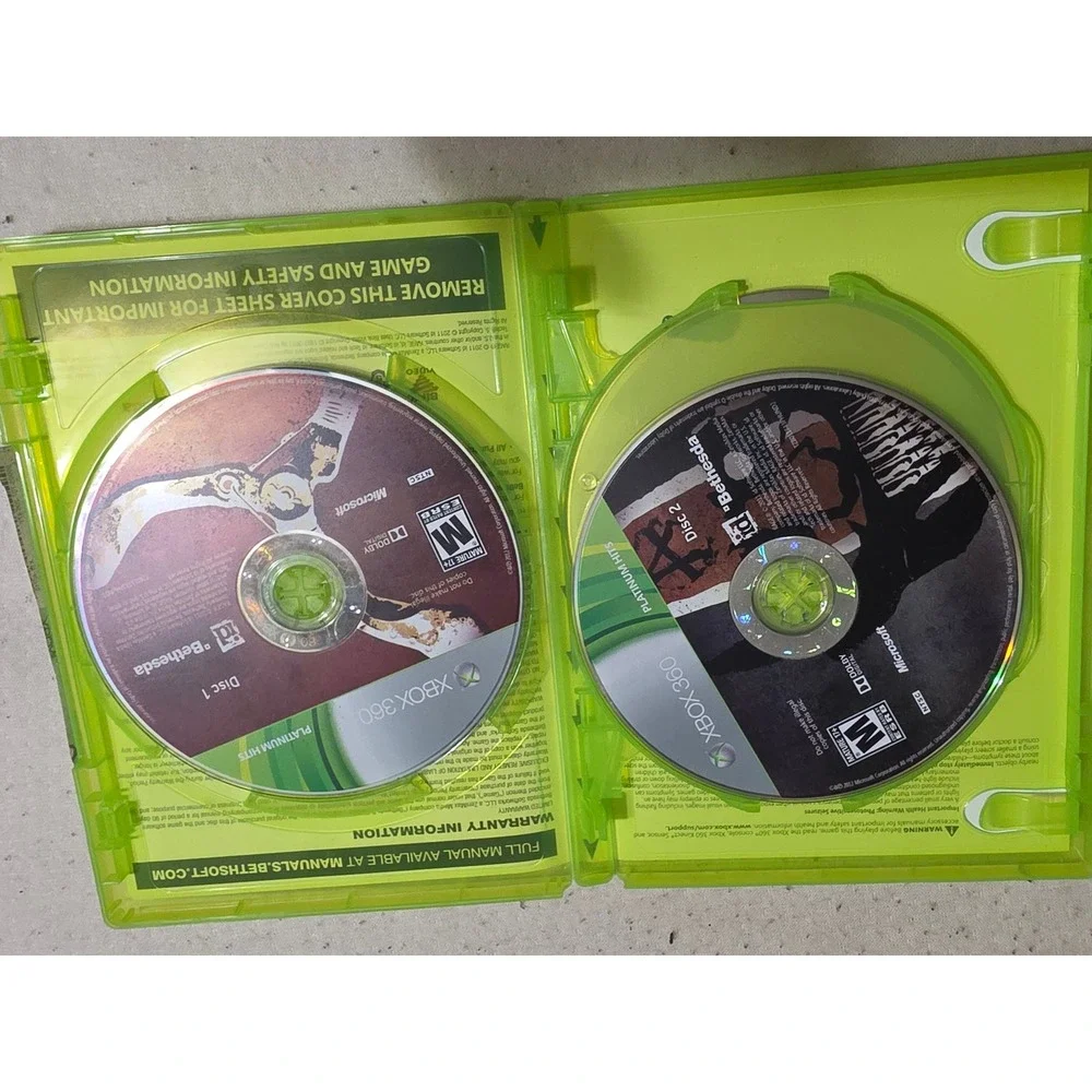 Rage Xbox 360 Xbox One Backward Compatible Platinum Hits 3-Disc Set id Bethesda